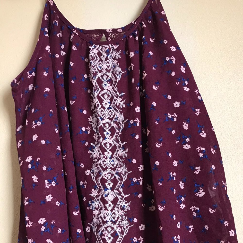 Off the shoulder burgundy dress